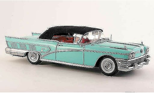 Buick Limited Coupe 1/18 Sun Star verde 1958 modellini auto