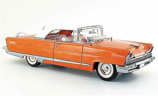 Lincoln Premiere Convertible 1/18 Sun Star convertibile rosa 1956 modellini auto