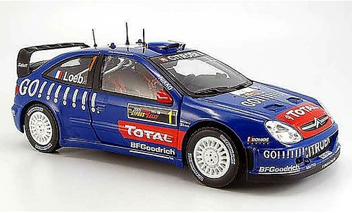 Citroen Xsara WRC 2006 1/18 Sun Star no.1 total chypre rallye modellini auto