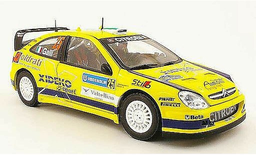 Citroen Xsara WRC 2007 1/18 Sun Star no.25 xideko rallye suisse modellini auto