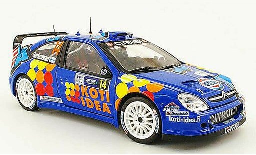 Citroen Xsara WRC 2006 1/18 Sun Star no.14 astra racing rallye allemagne modellini auto