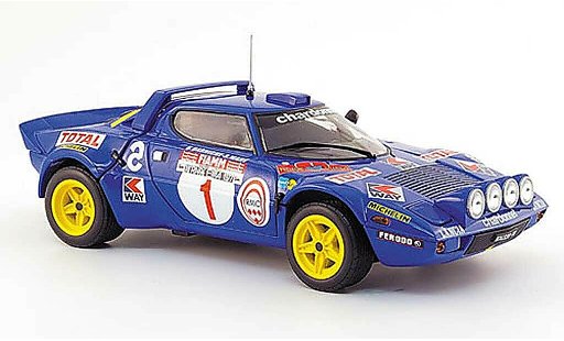 Lancia Stratos HF 1/18 Sun Star no.1 darniche mahe rallye elba 1977 modellini auto
