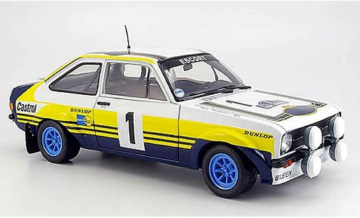 Ford Escort Rally 1/18 Sun Star no.1 rosso rallye grece 1979 modellini auto