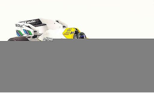 Honda F1 Base 1/43 Minichamps Williams FW09 No.5 Saudia J. Laffite Saison 1984 modellini auto