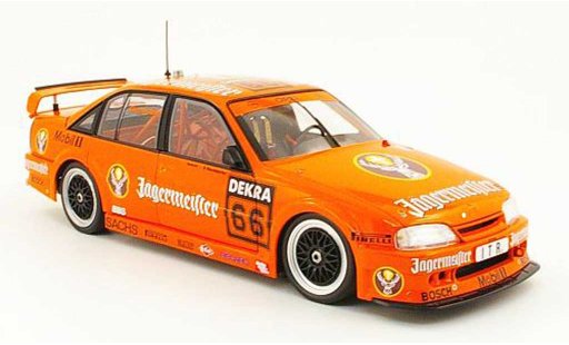 Opel Omega DTM 1/18 Minichamps 3000 24v no. 66 jagermeister 1991 modellini auto