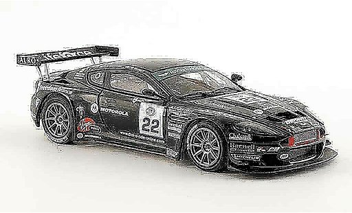 Aston Martin DBRS9 gt3 1/43 Minichamps alexander needell fia race spa 2006 modellini auto