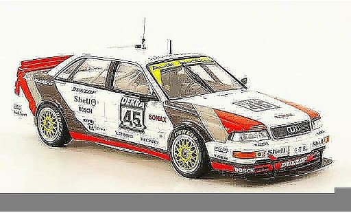Audi V8 dtm 1/43 Minichamps Quattro No.45 F.Biela Team AZR 1991 modellini auto