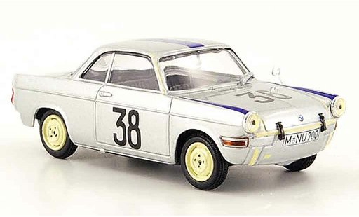 Bmw 700 Sport 1/43 Minichamps No.38 H.pezzo Flugplatz Innsbruck 1960 modellini auto