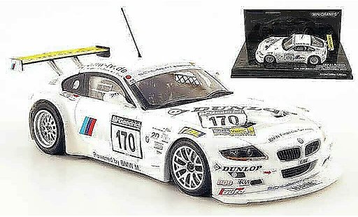 Bmw Z4 course 1/43 Minichamps E85 M Coupe No.170 Schubert Racing VLN Race 2007 modellini auto