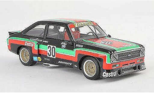 Ford Escort RS 1800 1/43 Minichamps MKII No.30 Castrol DRM Mainz-Finthen 1976 H.Heyer modellini auto