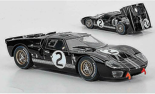 Ford GT40 Mk II 1/43 Minichamps GT 40 MKII No.2 McLaren/Amon 24h Le Mans 1966 modellini auto