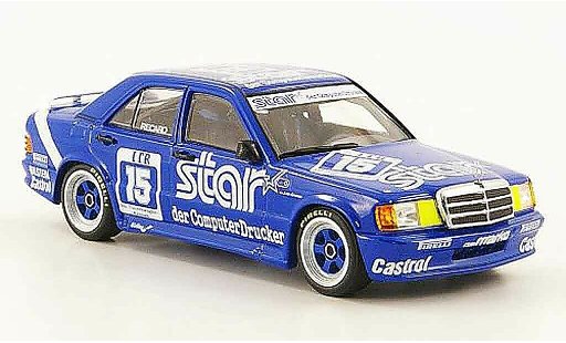 Mercedes 190 DTM 1/43 Minichamps 2.3 16 No.15 J.van Ommen Star 1988 modellini auto
