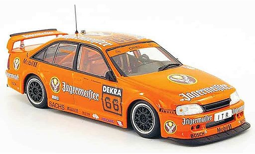 Opel Omega DTM 1/43 Minichamps 3000 24v no.66 jagermeister 1991 modellini auto