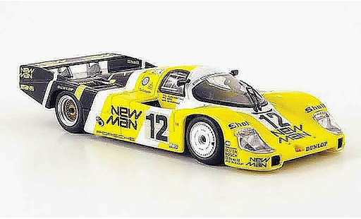 Porsche 956 1983 1/43 Minichamps L No.12 New Man Joest Racing 24H Le Mans modellini auto