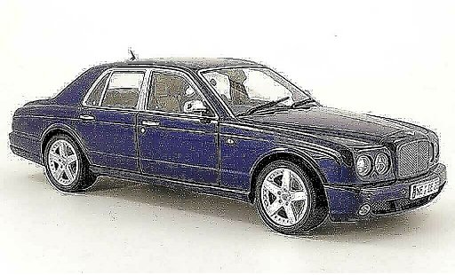 Bentley Arnage T 1/18 Minichamps blu 2004 modellini auto