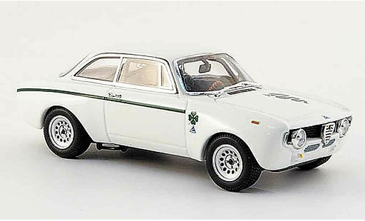 Alfa Romeo Giulia gt junior 1300 1/43 Minichamps GTA bianco 1970 modellini auto