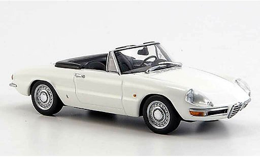 Alfa Romeo Spider Duetto 1750 veloce 1/43 Minichamps Spider bianco 1968 modellini auto