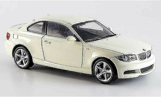 Bmw 120 E82 1/43 Minichamps d Coupe bianco 2007 modellini auto