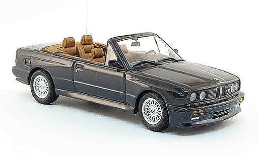 Bmw M3 Cabriolet 1/43 Minichamps E30 Cabrio nero 1988 modellini auto