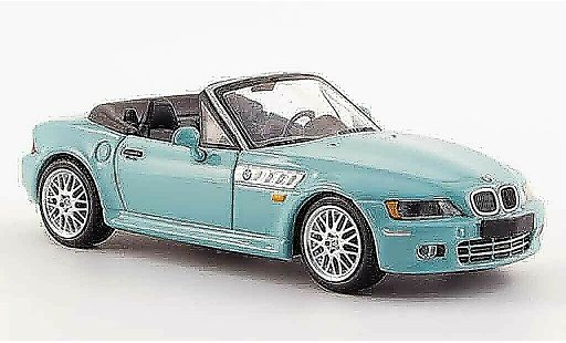 Bmw Z3 roadster 1/43 Minichamps turchese 1999 modellini auto