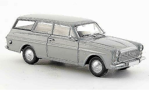 Ford Taunus Berline 1/43 Minichamps 12 M (P 4) Turnier grigio modellini auto
