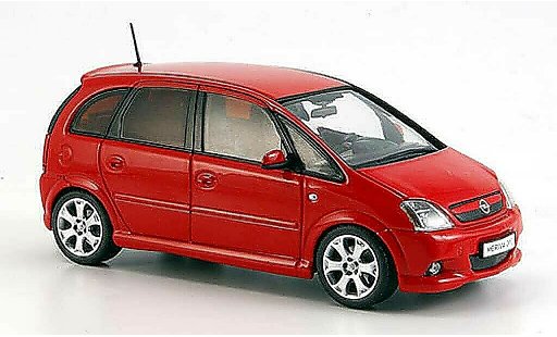 Opel Meriva OPC 1/43 Minichamps rosso 2006 modellini auto