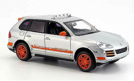 Porsche Cayenne Base 1/43 Minichamps Transsyberia grigio metallisee orange 2007 modellini auto
