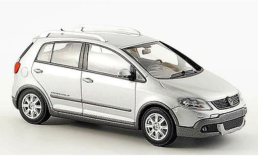 Volkswagen Golf Base 1/43 Minichamps cross grigio metallisee 2006 modellini auto