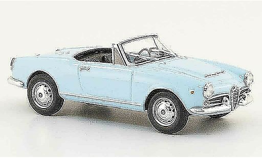 Alfa Romeo Giulietta spider 1/43 Minichamps blu 1962 modellini auto