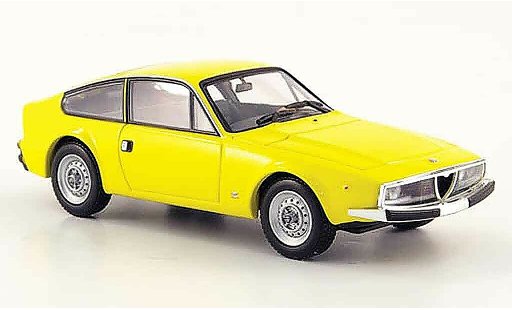 Alfa Romeo Junior Z 1600 1/43 Minichamps giallo 1972 modellini auto