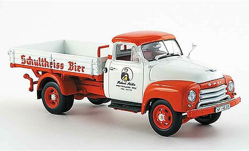 Opel Blitz Type A 1/43 Minichamps 1.75t schultheiss pianale 1951 modellini auto