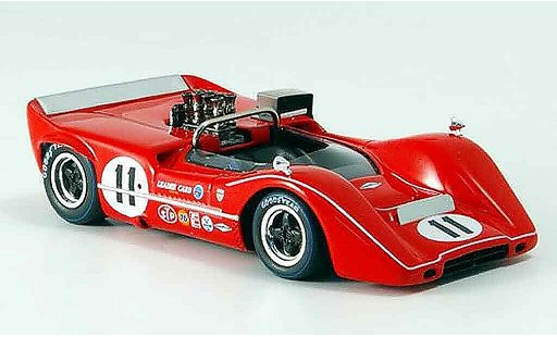 McLaren M6 Base 1/43 Spark B No.11 L. Motschenbacher Las Vegas 1968 modellini auto