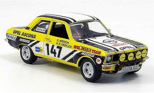 Opel Ascona A Rally 1/43 Schuco no.147 frohlich rallye monte carlo 1974 modellini auto