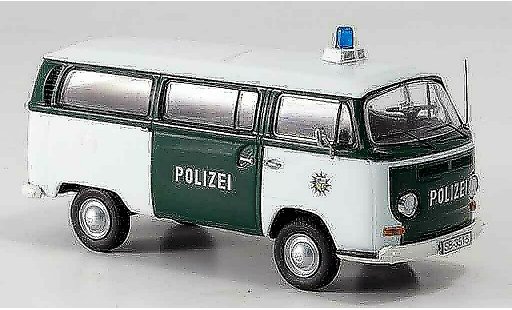 Volkswagen Combi A 1/43 Schuco t2a bus police saarbrucken modellini auto
