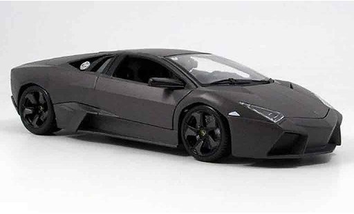 Lamborghini Murcielago Reventon 1/18 Burago grigio 2007 modellini auto