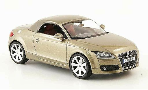 Audi TT roadster 1/43 Schuco beige avec capote capote modellini auto