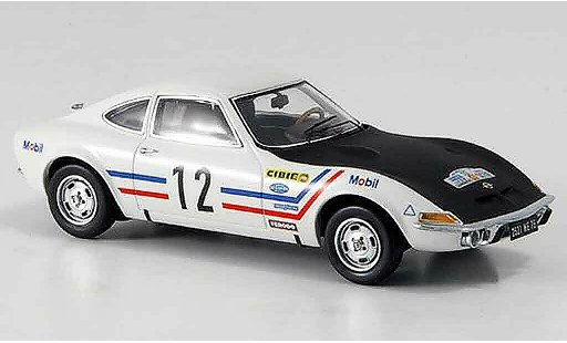 Opel GT Base 1/43 Schuco no.12 greder racing 1969 modellini auto