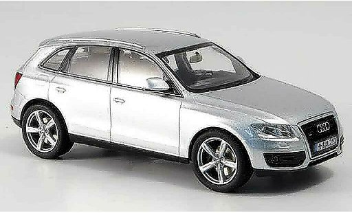 Audi Q5 suv 1/43 Schuco grigio metallisee 2008 modellini auto