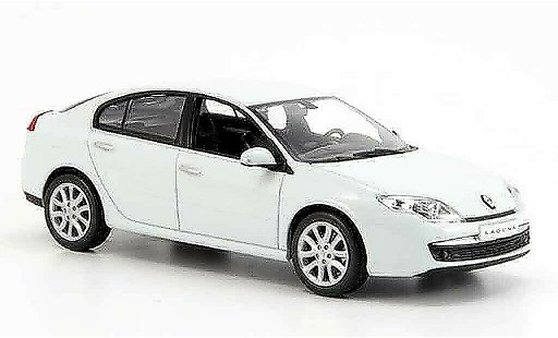Renault Laguna Base 1/43 Norev bianco 2007 modellini auto