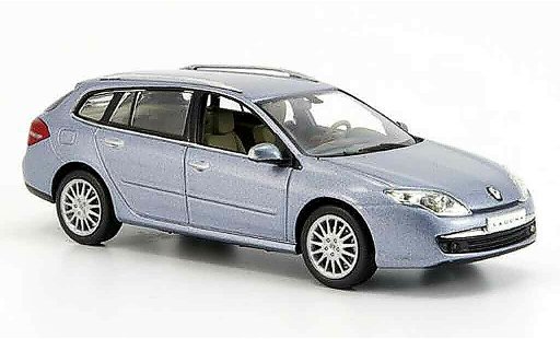 Renault Laguna Estate 1/43 Norev grigio metalliseeblu 2007 modellini auto