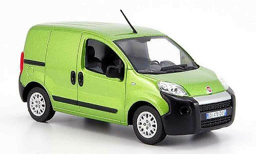 Fiat Fiorino Base 1/43 Norev verde 2008 modellini auto