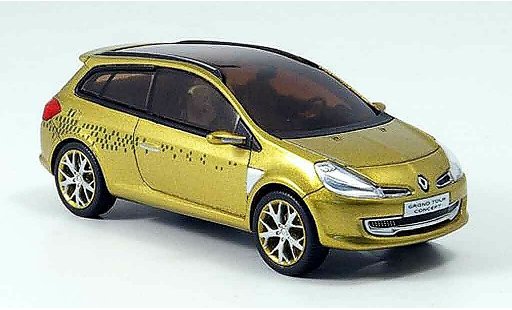 Renault Clio Concept 1/43 Provence Moulage grand tour or autosalon genf 2007 modellini auto