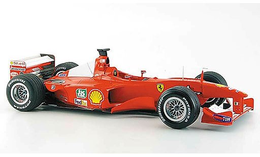 Ferrari F1 F2000 1/18 Hot Wheels Elite m. schumacher no.3 gp japan modellini auto