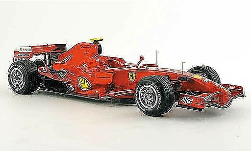 Ferrari F1 F2007 1/18 Hot Wheels Elite M. Schumacher Barcelona Test Version modellini auto