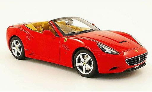 Ferrari California 2008 1/18 Hot Wheels Elite v8 rosso elite special ed. in klappbox modellini auto