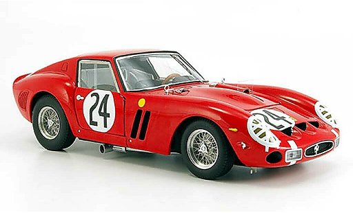 Ferrari 250 GTO 1/18 Hot Wheels Elite no.24 elite racing modellini auto