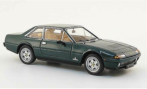 Ferrari 412 Coupe 1/43 Hot Wheels Elite verde 1985 modellini auto