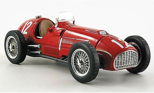 Ferrari 375 F1 1/43 Hot Wheels Elite no.12 gonzalez vincitore gp grigiostone 1951 modellini auto