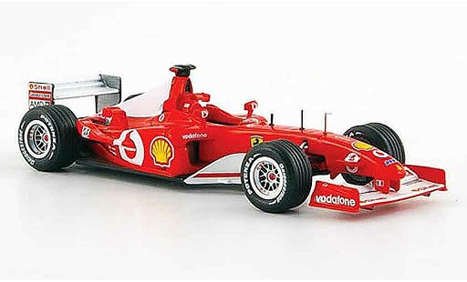 Ferrari F1 F2002 1/43 Hot Wheels Elite no.3 m. schumacher vincitore gp kanada 2002 modellini auto