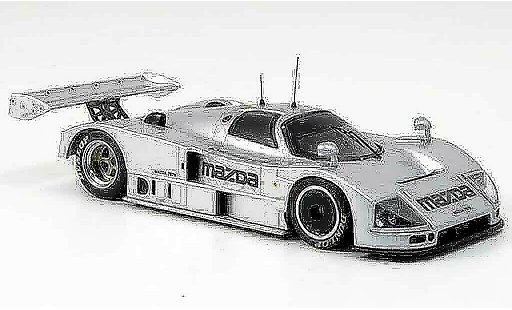 Mazda 787B Test Car 1/43 IXO grigio metallisee Version 1991 modellini auto